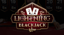 Evolution විසින් Lightning Blackjack
